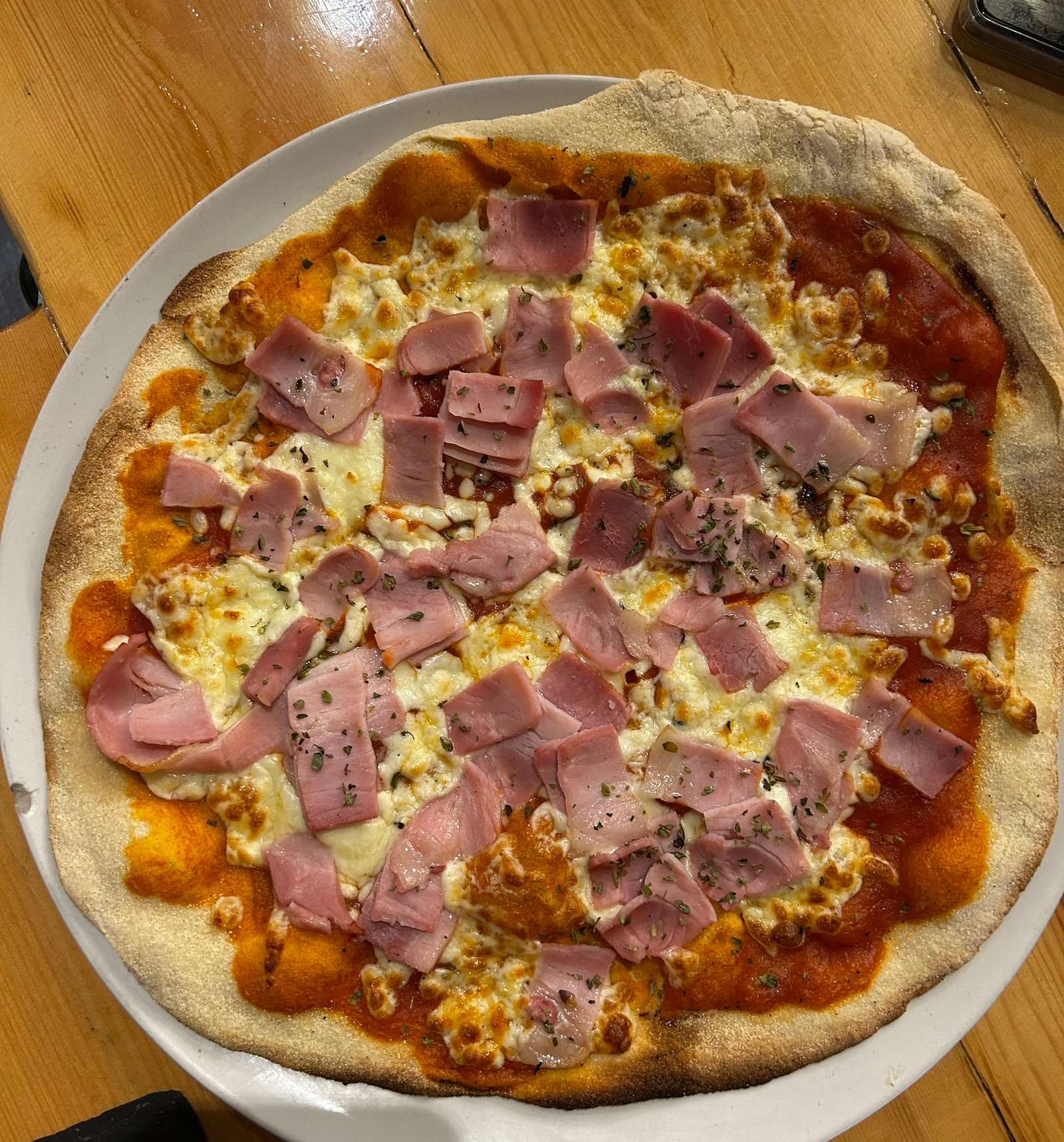Pizza de Pernil Dolç